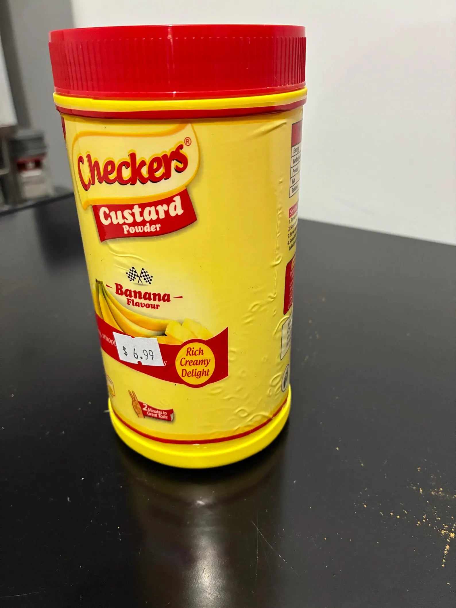 CHECKERS CUSTARD POWDER BANANA FLAVOUR