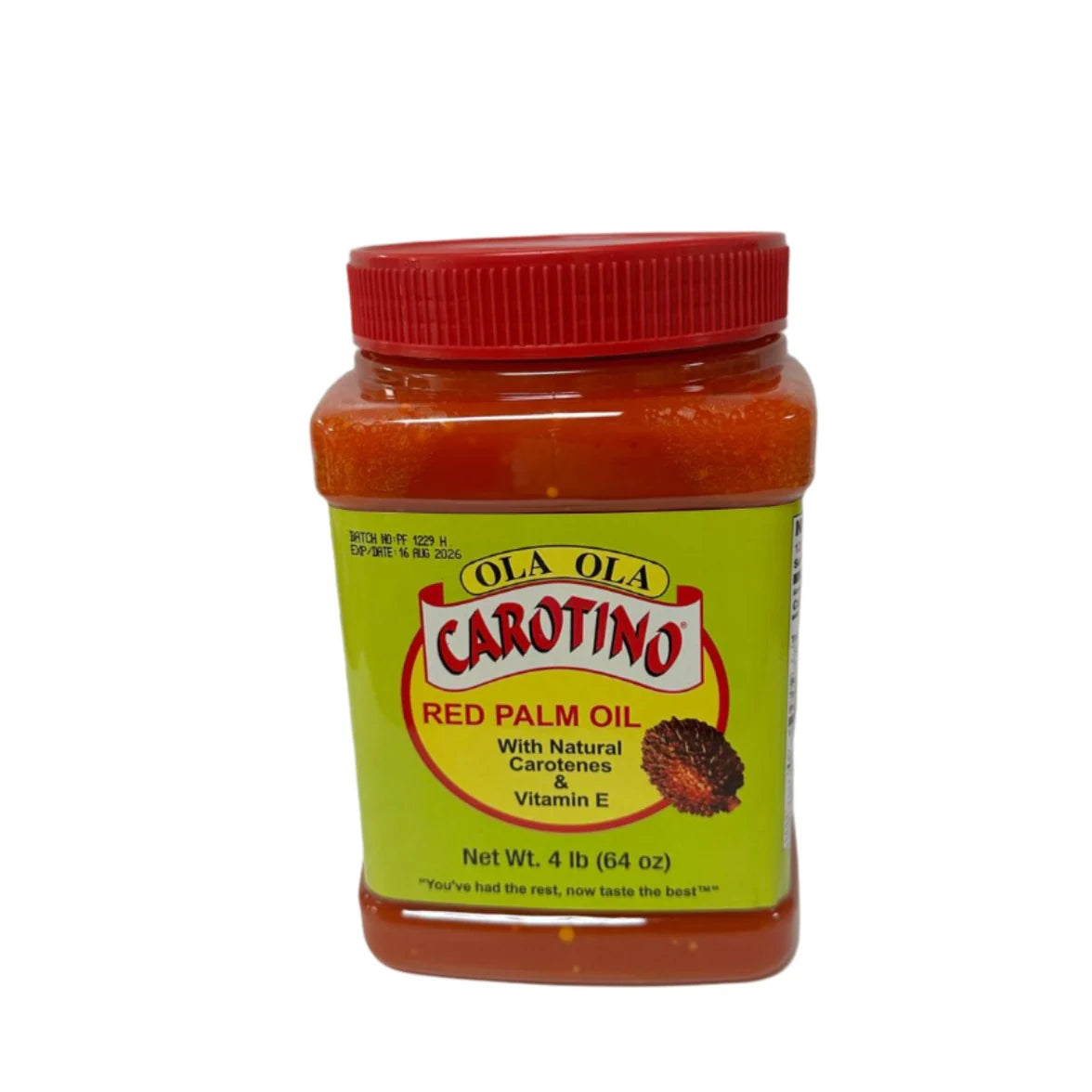 OLA OLA CAROTINO RED PALM OIL WITH NATURAL CAROTENES & VITAMIN E