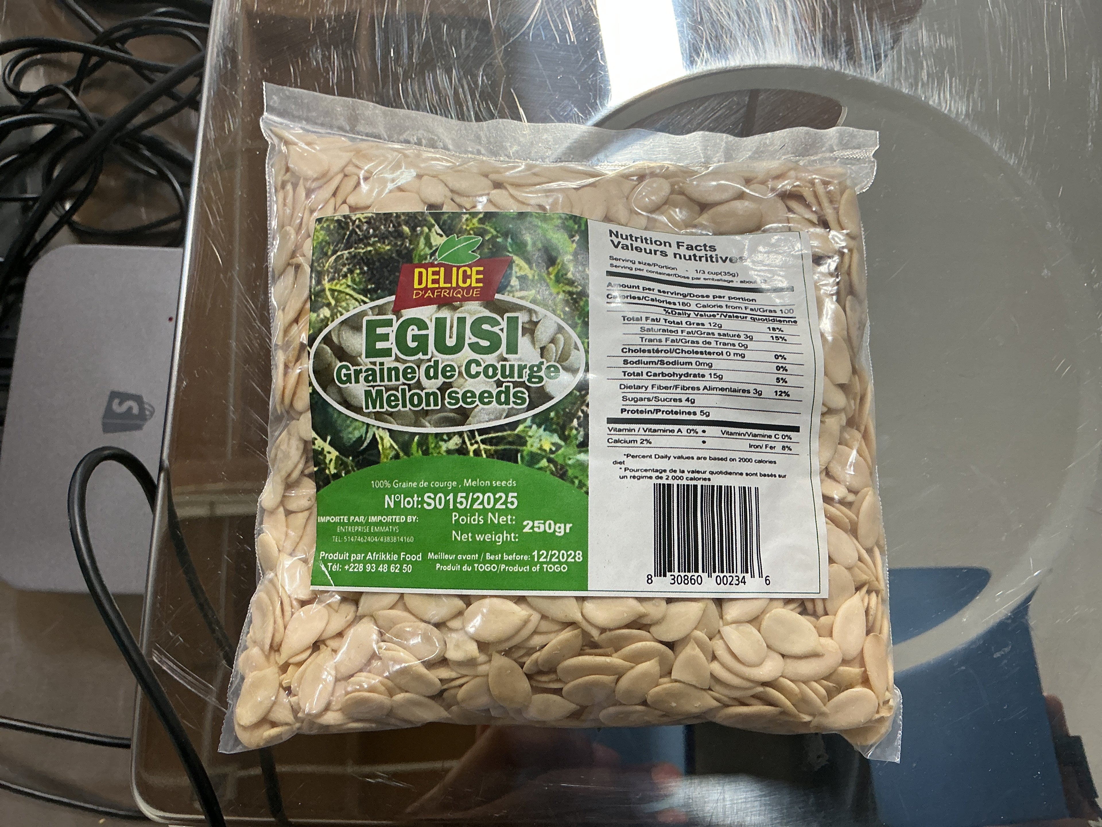 Egusi (melon seeds) 250g