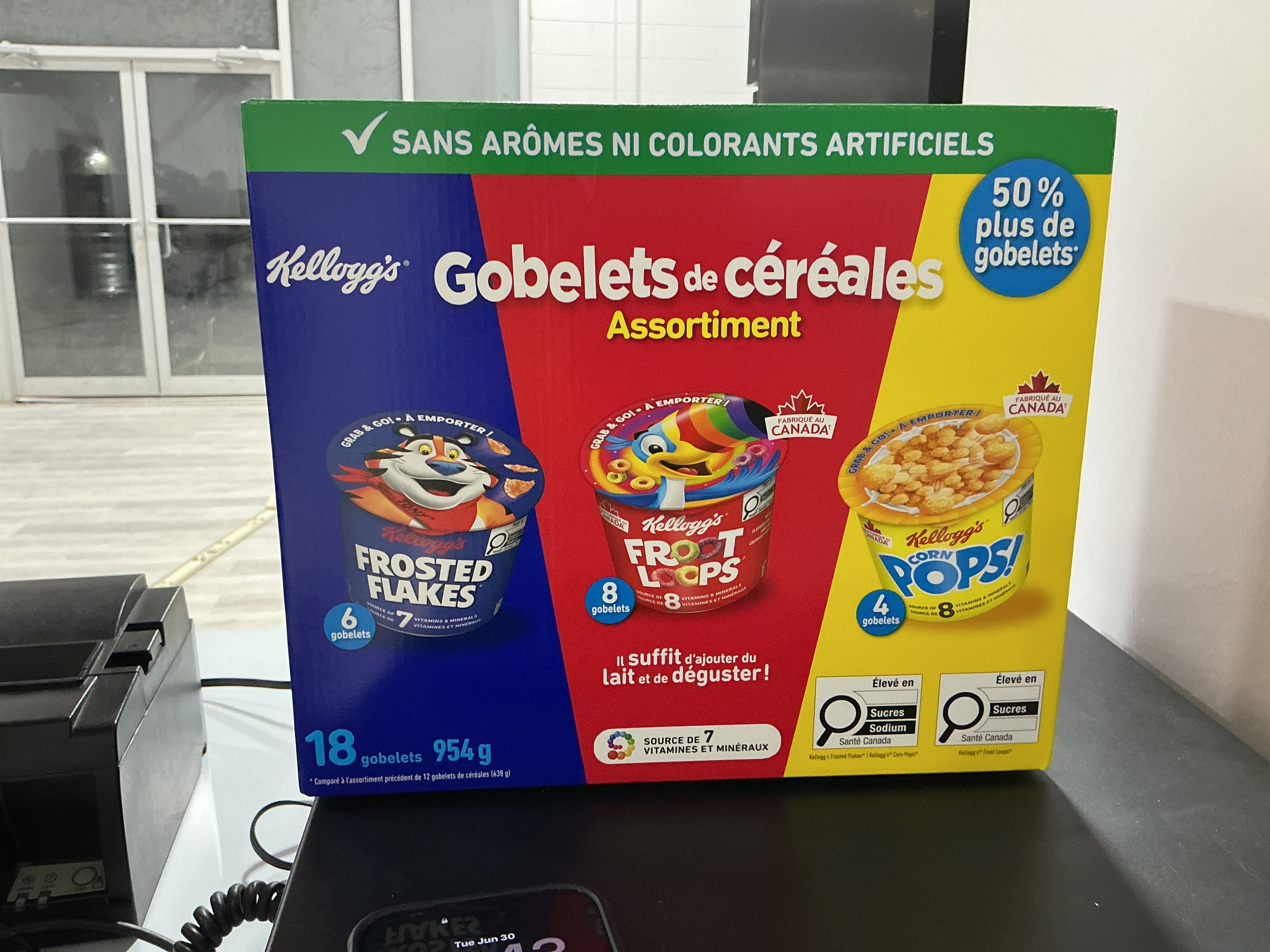 Kellogg’s Cereal Cups Variety Pack