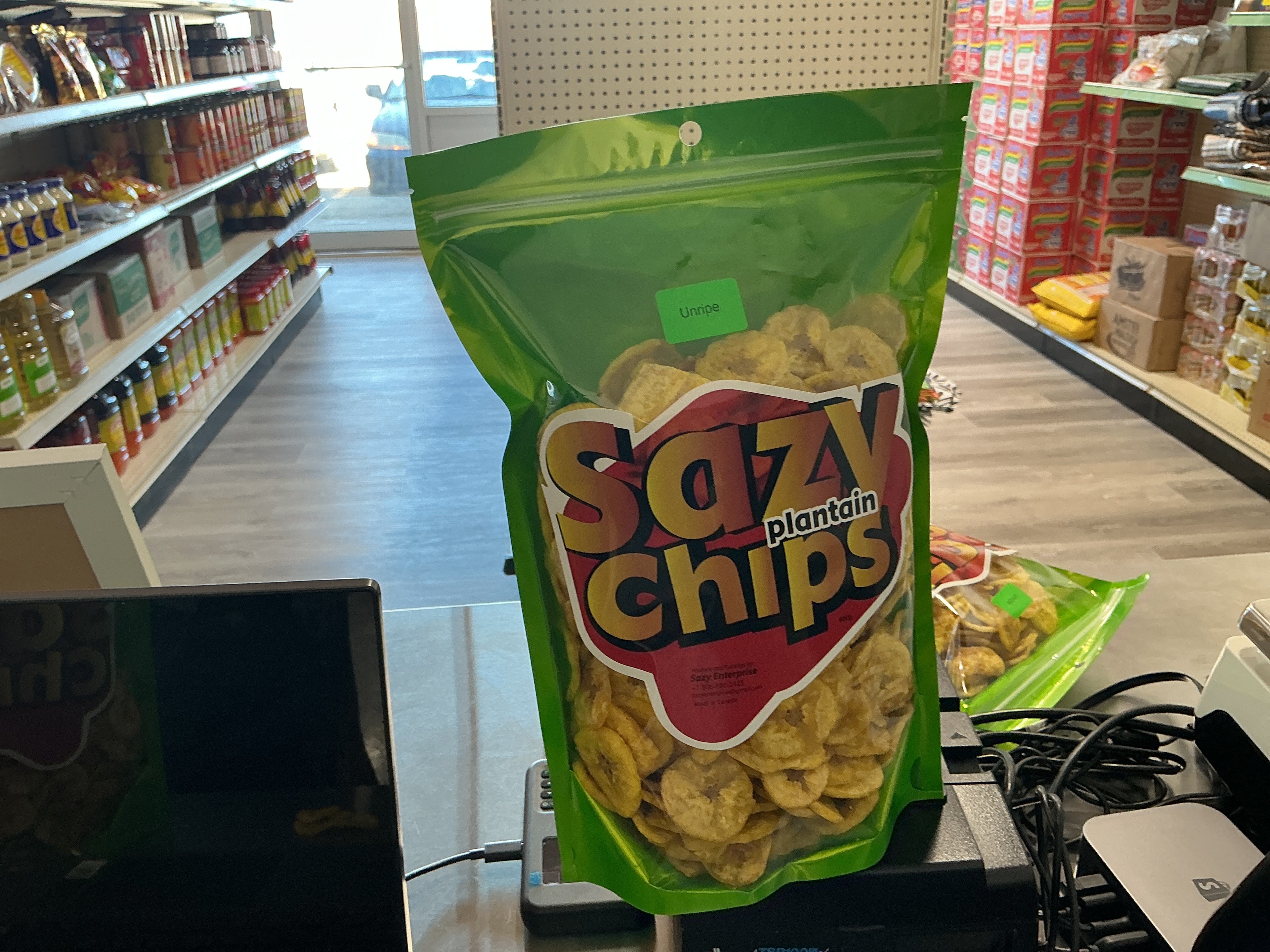 Sazy Unripe Plantain Chips 600g