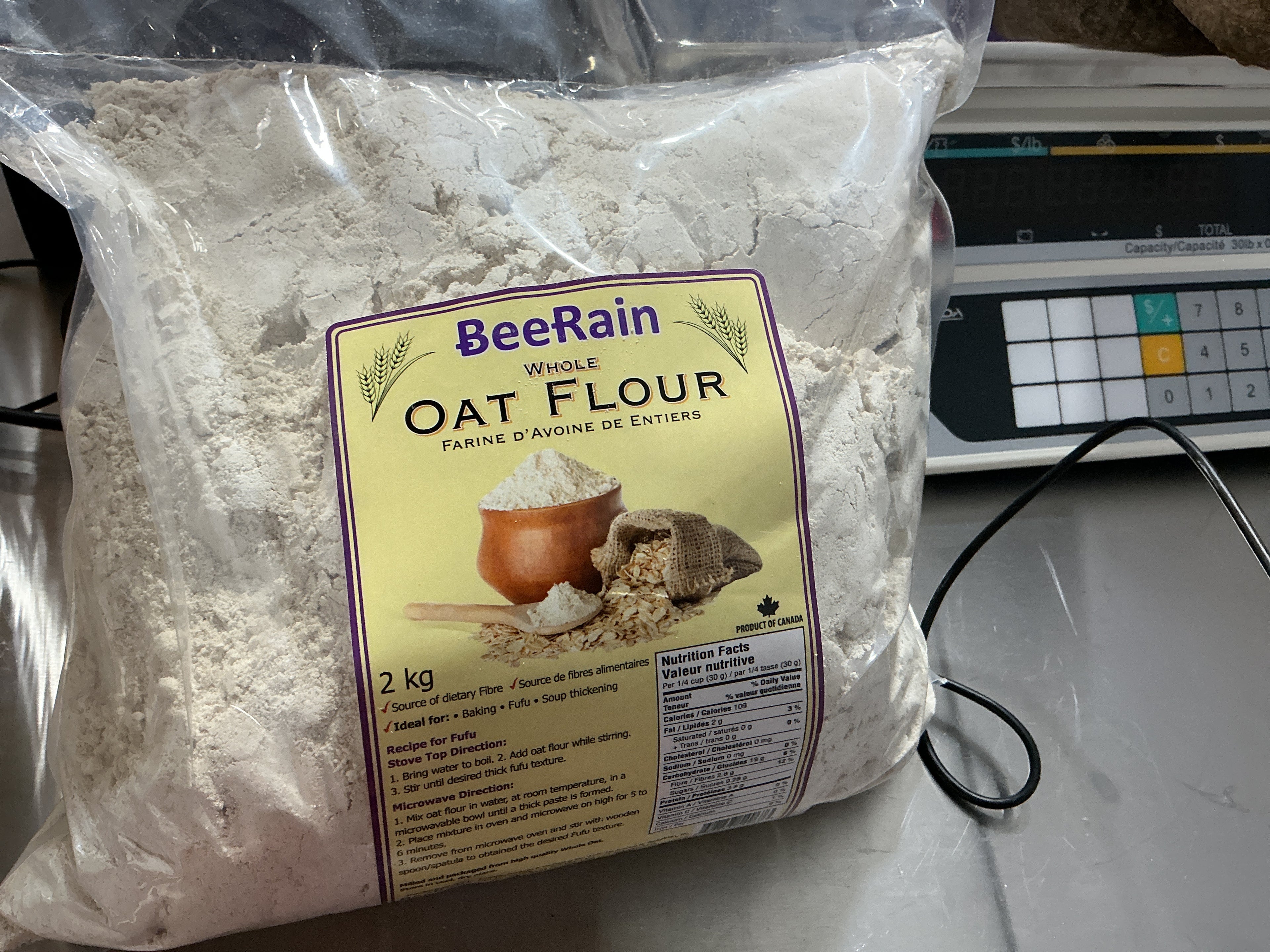 Bee Oat Flour 2 kg