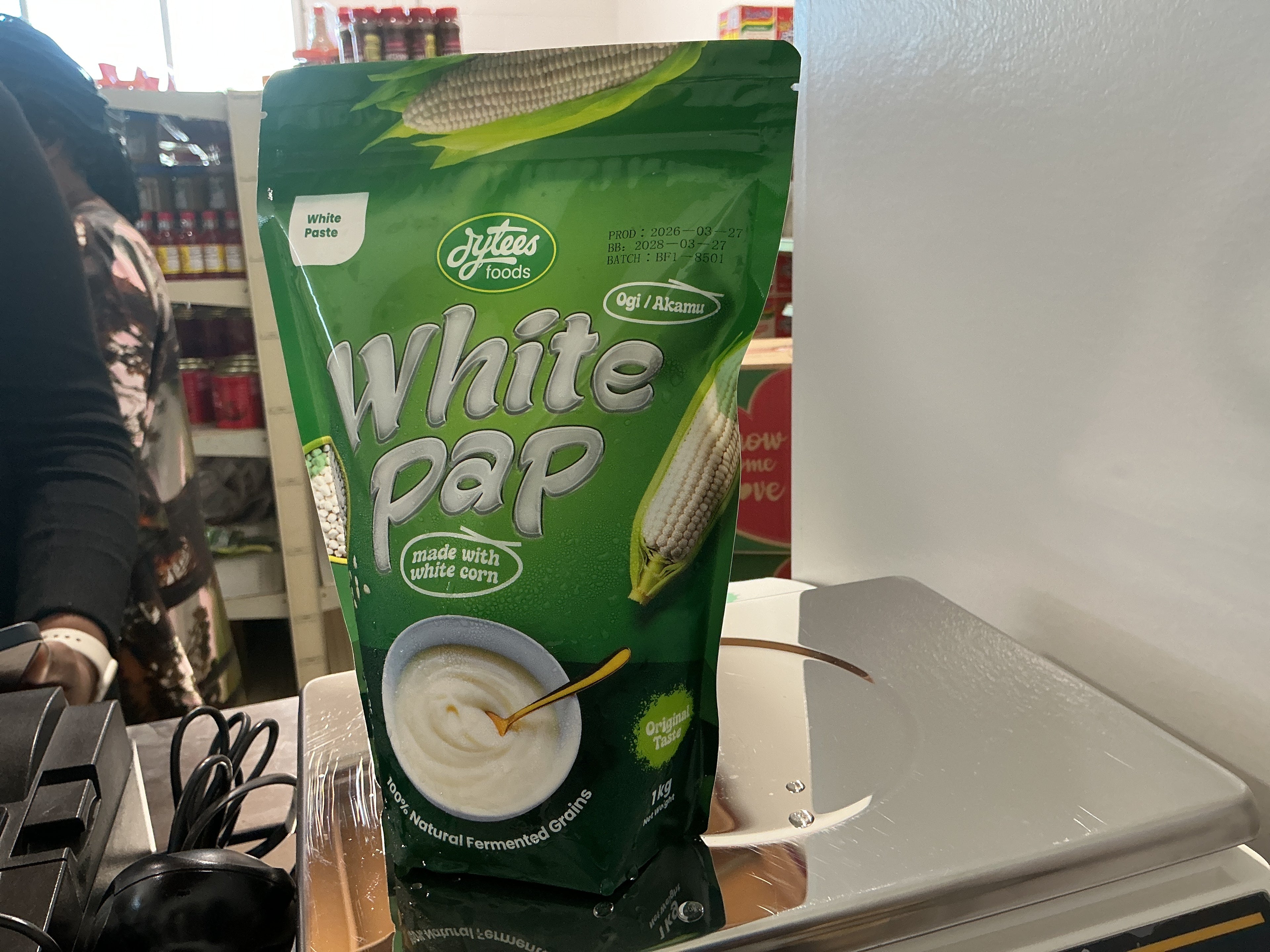 Dytees White Pap/Ogi 1kg