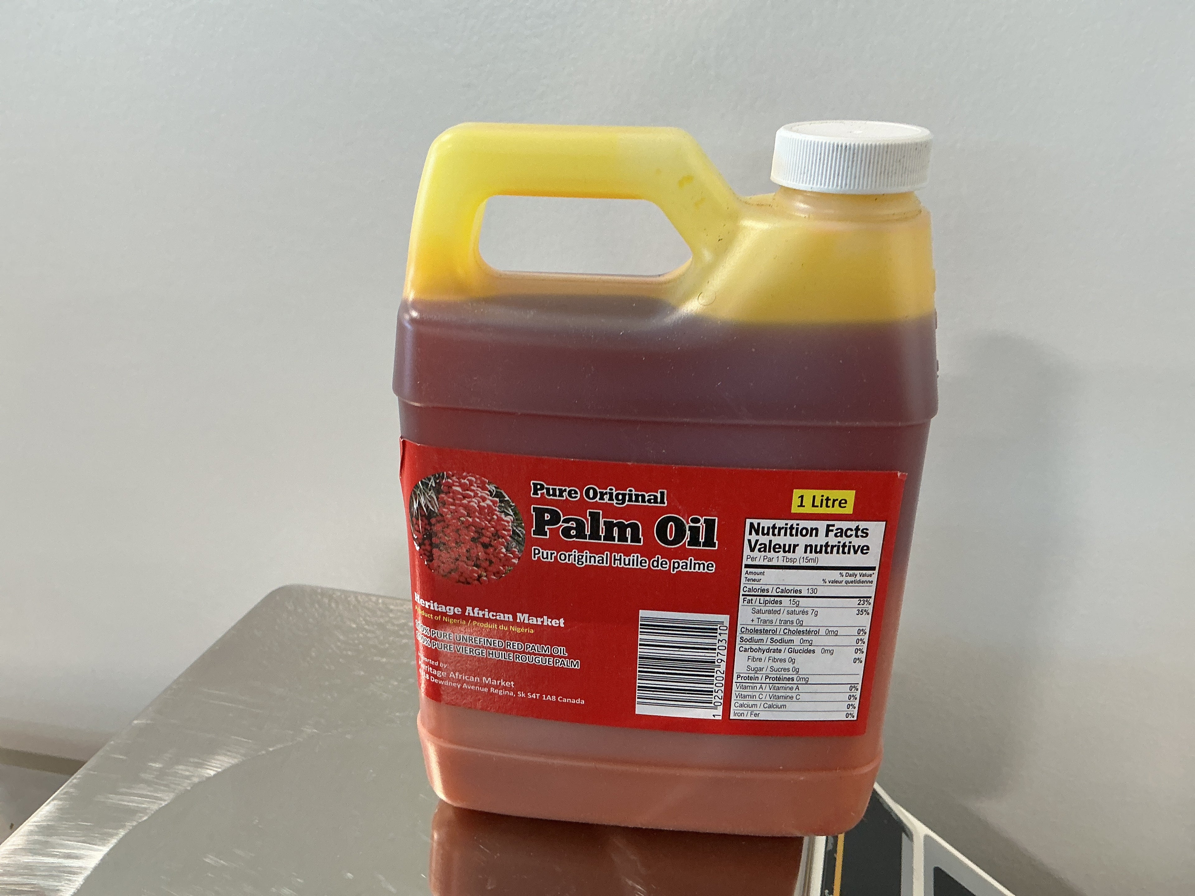 Heritage Pure Palm Oil 1L
