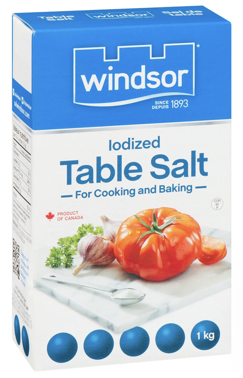 Windsor Table salt 1Kg