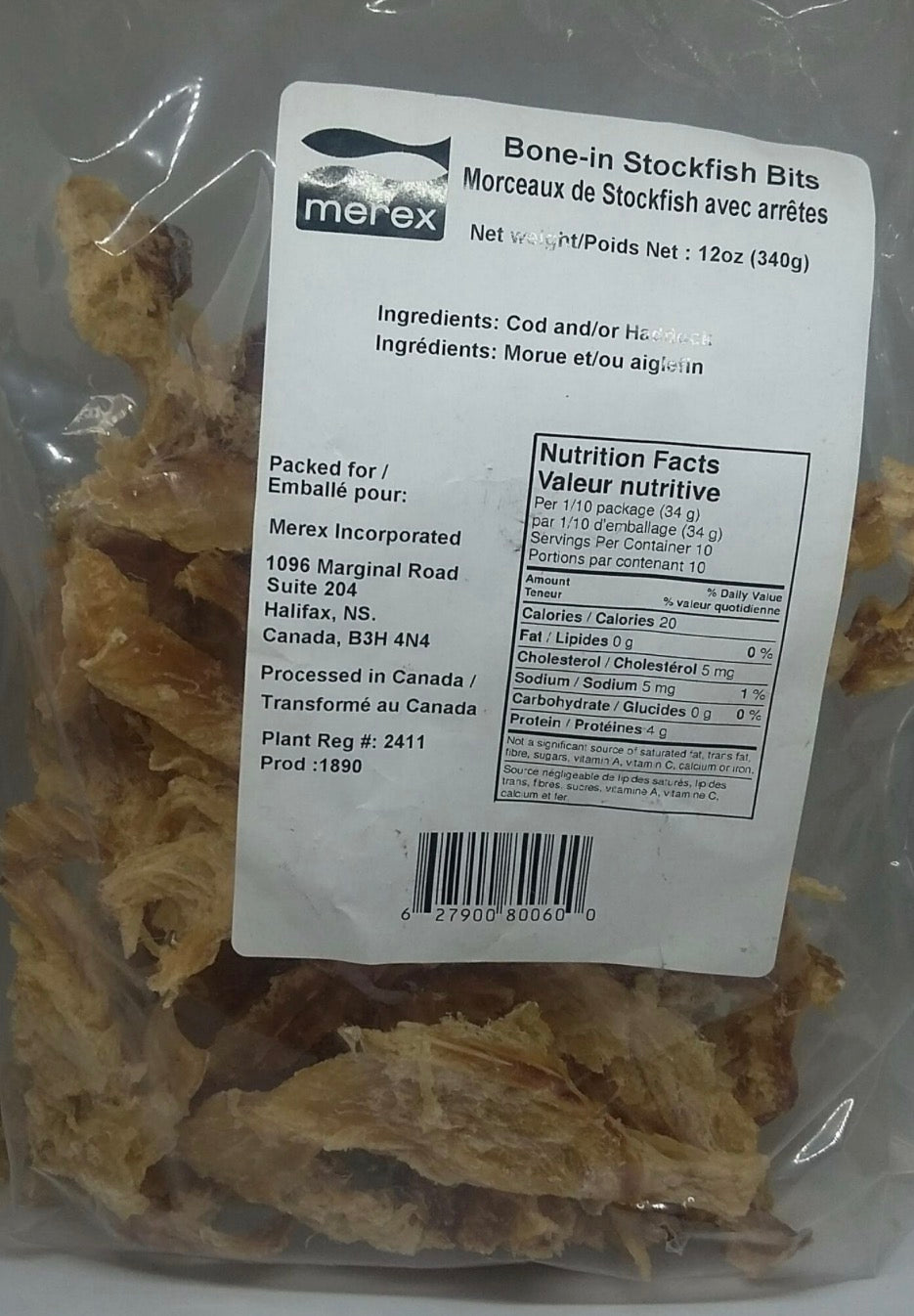 Boned in StockFish Bits 340g