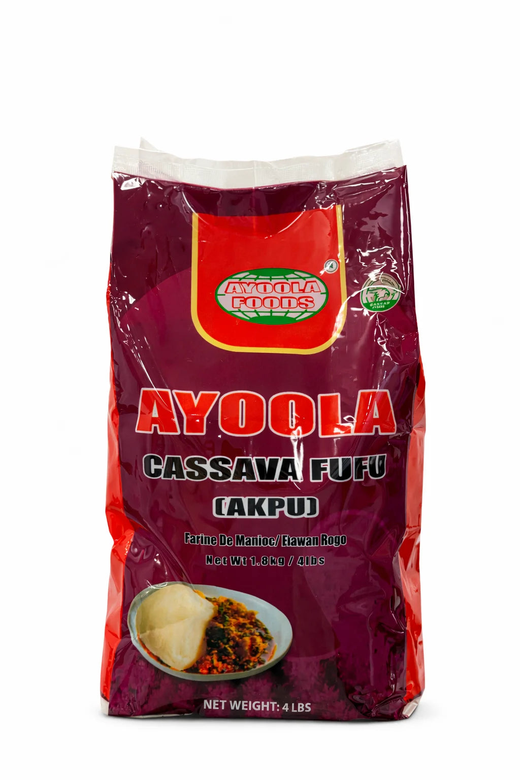 Ayoola Cassava Fufu (4lbs)