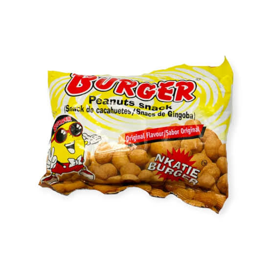 Burger Peanuts Snack Sachet