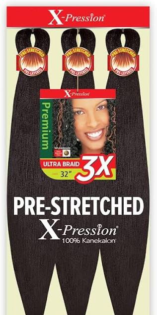 X-Pression Braiding Hair (Color 4 - 32”)