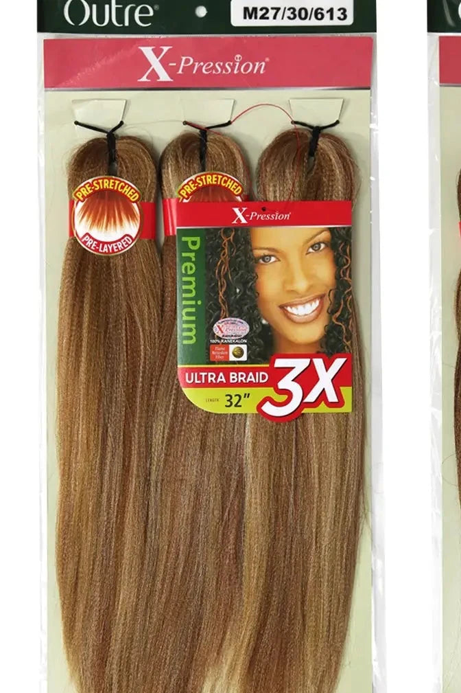 X-Pression Braiding Hair (Color 30 - 32”)